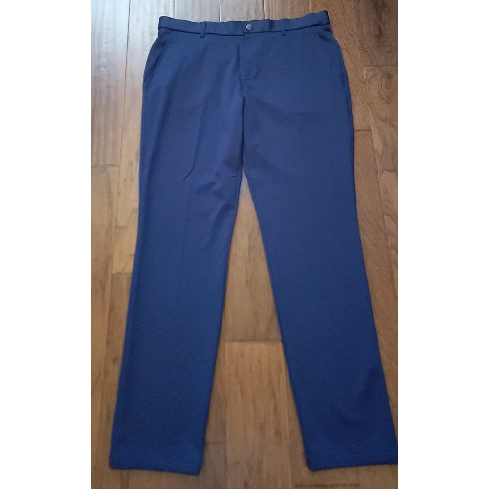 Greyson Montauk Men's Navy Golf‎ Relaxed Fit Stretch Pants Sz 36x32